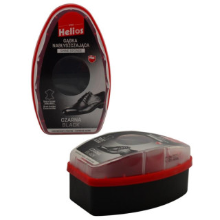 Gąbka do obuwia nabłyszczająca czarna Helios